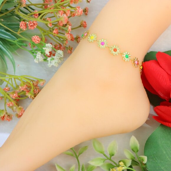 "New Beautiful Design Anklet for Women/Girls, Gift, A633 - Picture 9 of 10
